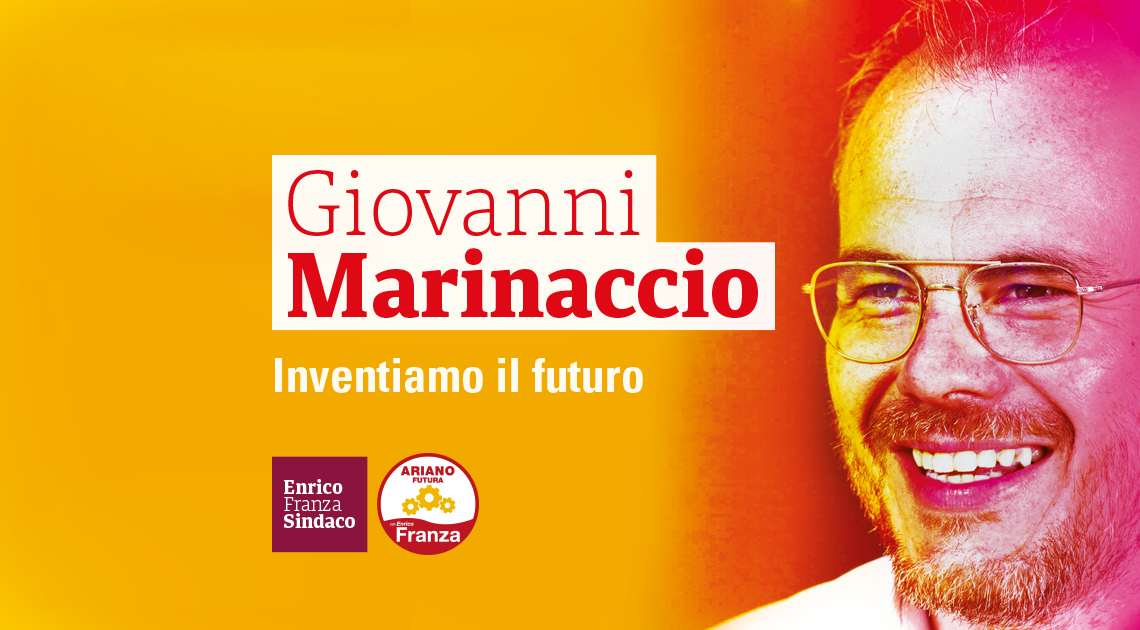 Giovanni Marinaccio candidatura Ariano Irpino